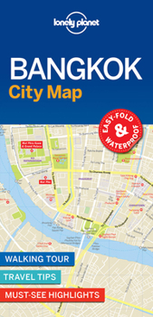 Paperback Lonely Planet Bangkok City Map Book