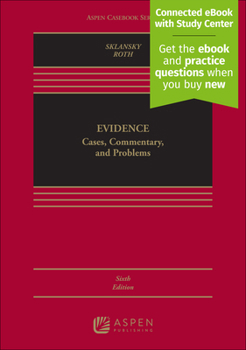 Hardcover Evidence: Cases, Commentary, and Problems [Connected eBook with Study Center] Book