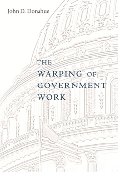 Hardcover The Warping of Government Work Book