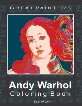 Paperback Great Painters Andy Warhol Coloring Book