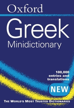 Paperback Oxford Greek Minidictionary Book