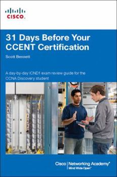 Paperback 31 Days Before Your CCENT Certification Book