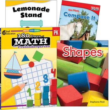 Hardcover Learn-At-Home: Explore Math Bundle Grade Pk: 4-Book Set Book