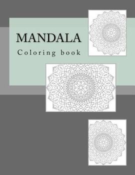 Paperback Mandala: Coloring book