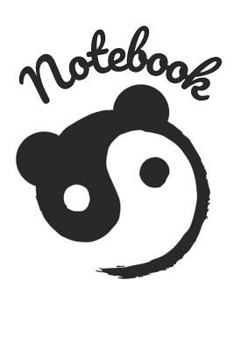 Paperback Notebook: Panda Homework Book Composition and Practice Tracker Book