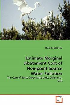 Paperback Estimate Marginal Abatement Cost of Non-point Source Water Pollution Book
