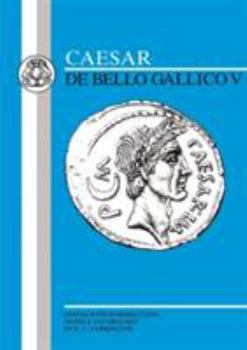Paperback Caesar: Gallic War V Book