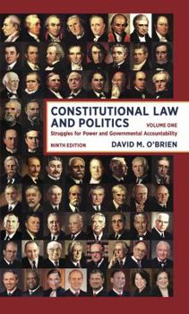 Paperback Constitutional Law and Politics: Struggles for Power and Governmental Accountability Book