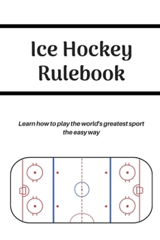 Paperback Ice Hockey Rulebook Book