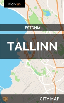Paperback Tallinn, Estonia - City Map Book