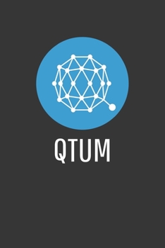 Qtum Notebook: Lined Journal, 120 Pages, 6 x 9, Affordable Cryptocurrency, Blockchain Crypto Gift Journal Matte Finish