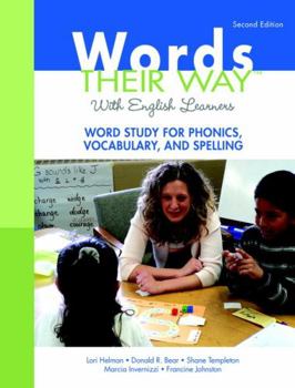 Paperback Words Their Way with English Learners: Word Study for Phonics, Vocabulary, and Spelling [With Access Code] Book