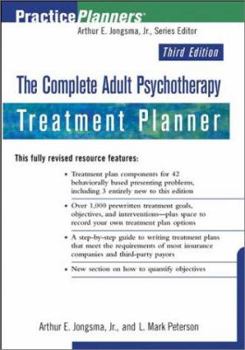 Paperback The Complete Adult Psychotherapy Treatment Planner Book