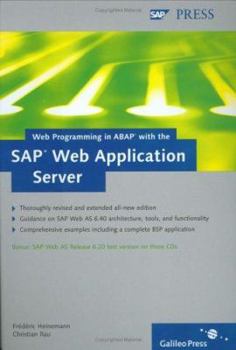 Hardcover Web Programming Abap With the Sap Web Application Server Book