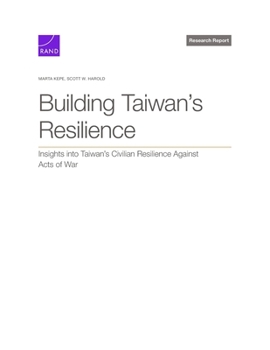 Paperback Building Taiwan's Resilience Book