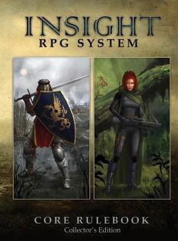 Hardcover Insight RPG System Core Rulebook Book