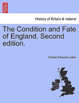 Paperback The Condition and Fate of England. Second edition. Book
