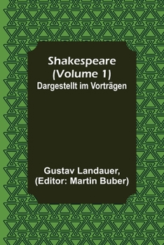 Paperback Shakespeare (Volume 1); Dargestellt im Vorträgen [German] Book