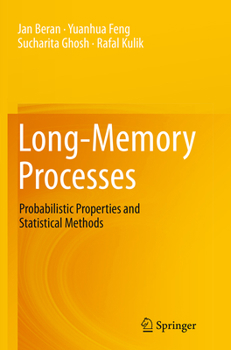 Paperback Long-Memory Processes: Probabilistic Properties and Statistical Methods Book