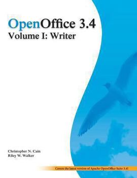 Paperback OpenOffice 3.4 Volume I: Writer: Black and White Book