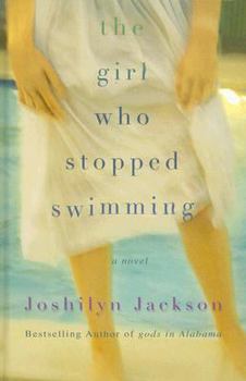 Hardcover The Girl Who Stopped Swimming [Large Print] Book