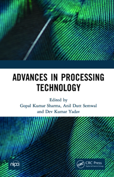 Hardcover Advances in Processing Technology Book