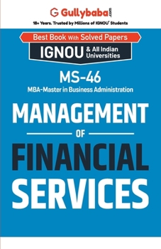 Paperback MS-46 Management of Financial Services Book