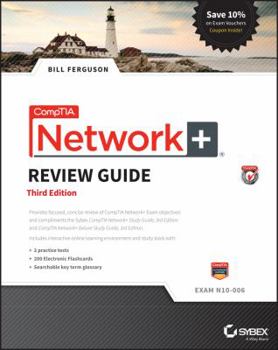 Paperback Comptia Network+ Review Guide: Exam N10-006 Book