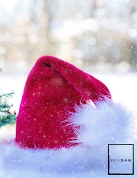 Christmas Time Lined Notebook Writing Pad Sketchbook: Unlined Ruled Pages Book (8.5 x 11 inches A4) - 100 Pages Journal II Planning, Drawing, Sketching, Writing (happy holidays)