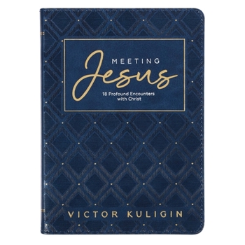 Leather Bound Meeting Jesus Book