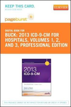 Printed Access Code 2013 ICD-9-CM for Hospitals, Volumes 1, 2 and 3 Professional Edition - Elsevier eBook on Vitalsource (Retail Access Card) Book