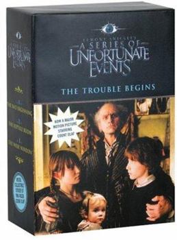 Hardcover A Series of Unfortunate Events Box: The Trouble Begins Movie Tie-In Edition Book