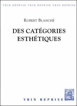 Paperback Des Categories Esthetiques [French] Book
