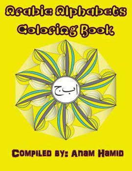 Paperback Arabic Alphabets Coloring Book