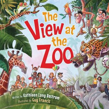 Board book The View at the Zoo Book