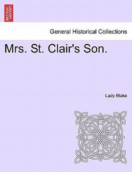 Paperback Mrs. St. Clair's Son. Vol. II Book