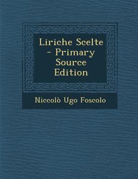 Paperback Liriche Scelte - Primary Source Edition [Italian] Book