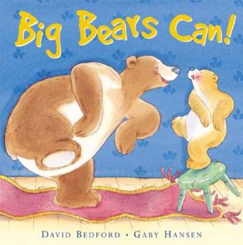 Hardcover Big Bears Can! Book