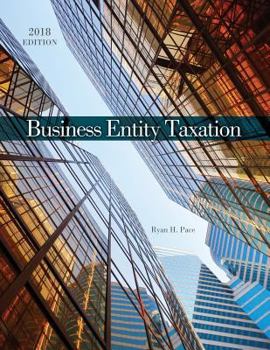 Paperback Business Entity Taxation Book