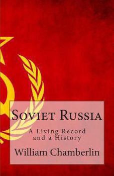 Paperback Soviet Russia: A Living Record and a History Book