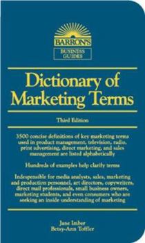 Paperback Dictionary of Marketing Terms Book