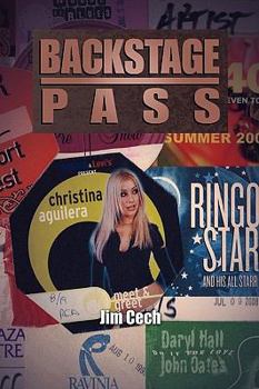 Hardcover Backstage Pass Book