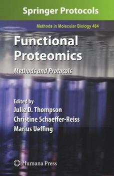 Hardcover Functional Proteomics: Methods and Protocols Book