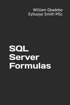 Paperback SQL Server Formulas Book