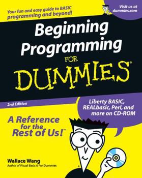 Paperback Beginning Programming for Dummies [With CDROM] Book