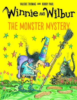 Hardcover Winnie and Wilbur: The Monster Mystery Book