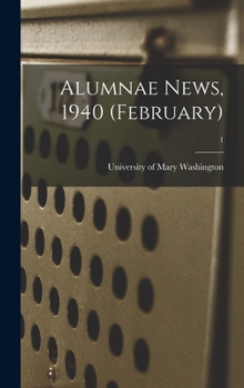 Hardcover Alumnae News, 1940 (February); 1 Book