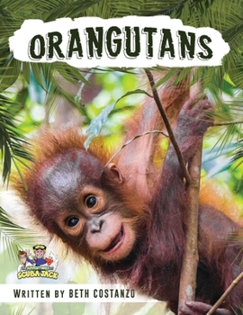 Paperback Orangutan Activity Workbook for Kids age 4-8! Book