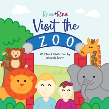Paperback Rowe+Rinn Visit the Zoo Book