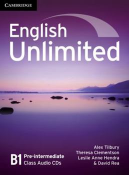 Audio CD English Unlimited Pre-Intermediate, B1 Book